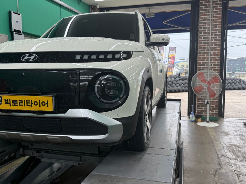 캐스퍼 17인치 순정 타이어 교체, 205/45R17 넥센 N'Priz S 장착 후기｜순정 타이어를 다시 찾은 이....