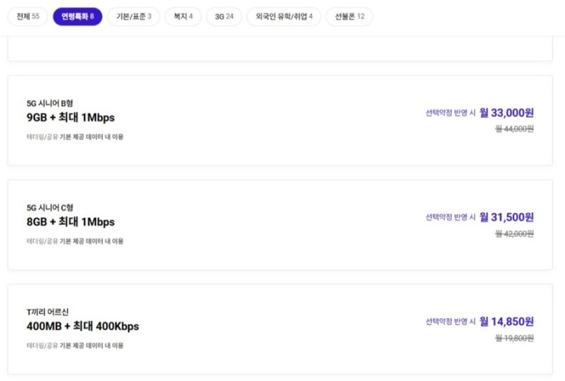 SKT 시니어 요금제 개편! 앞으로 어떻게 달라질까요?