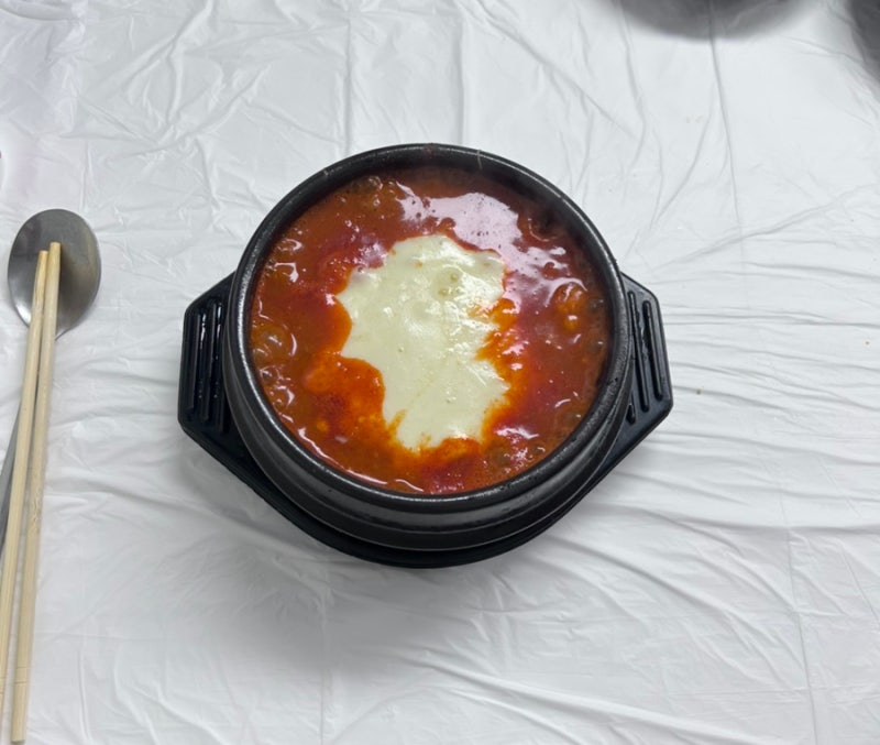 ️ 강릉 중앙시장 순두부 맛집 / 치즈쫄면순두부 [온정당]