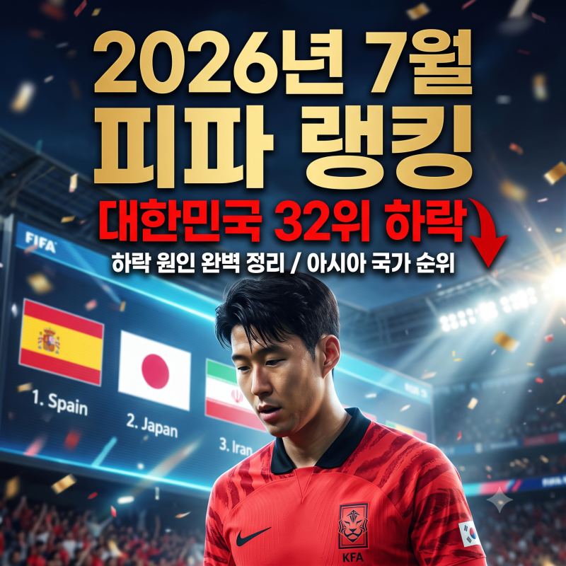 한국 피파랭킹 순위 남자 축구 피파 랭킹 실시간 변동 사항 및 아시아 국가 순위 총정리