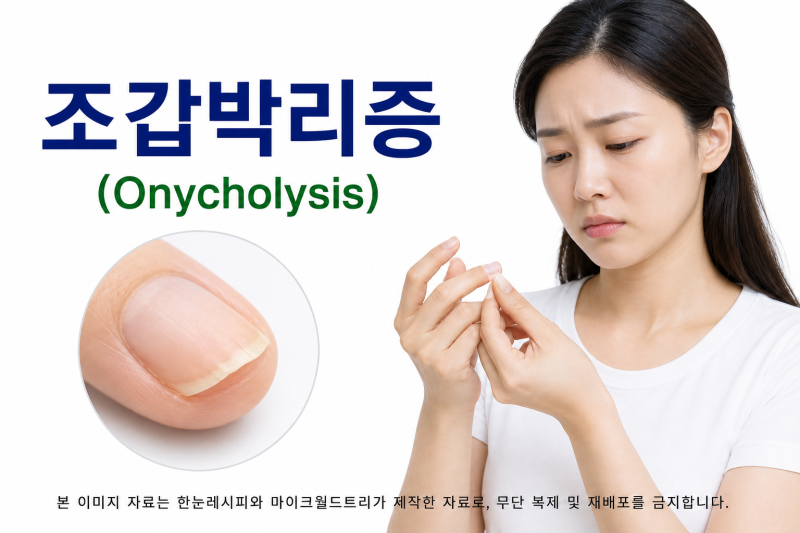손톱이 살에서 붕 뜬다면 —조갑박리증
