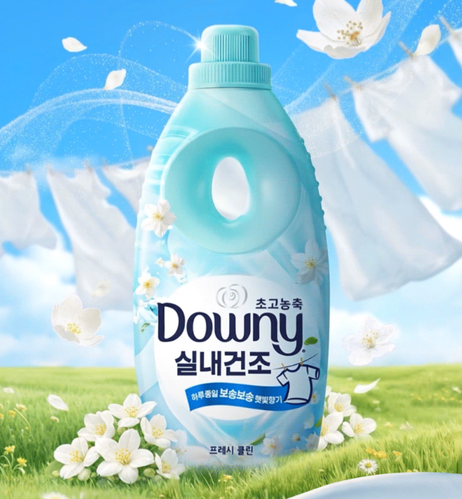 빨래에서 냄새가 난다면? ㅣ다우니 실내건조 프레시 클린