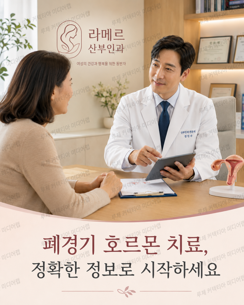 폐경기 호르몬 치료 HRT, 루체 커넥티아 미디어 랩(LCML)이 알려드립니다