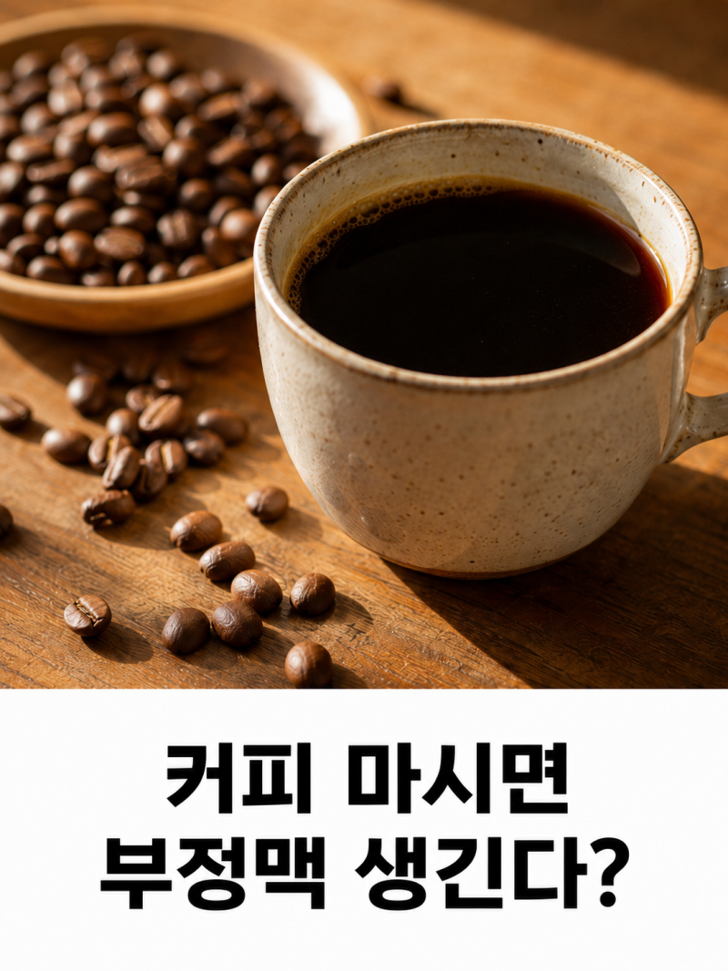 커피 마시면 부정맥 생긴다? 심장 걱정하던 사람에게 뜻밖의 결과