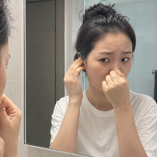 분명 씻었는데..귀 뒤에서 냄새나는 이유