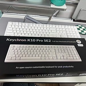 키크론 K10 Pro SE2 화이트 바나나축 두번이나 산 후기