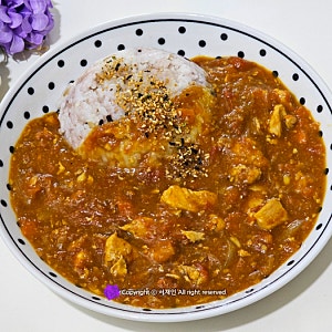 무수분토마토카레 레시피 물은 한방울도 안들어가는 토마토카레 고형카레요리♪