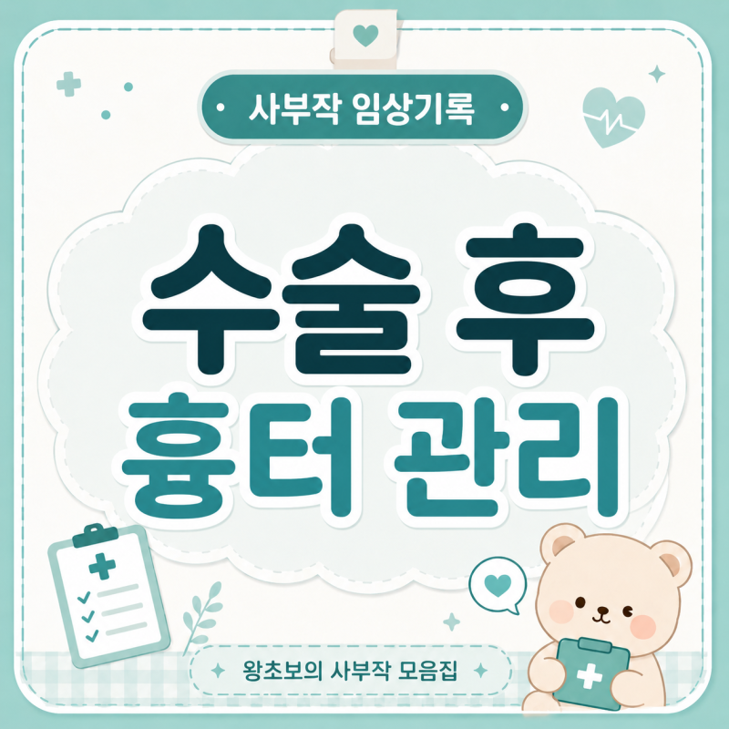 수술 후 흉터 관리 제품 총정리｜흉터 연고·실리콘 겔·시트 언제부터 사용할까