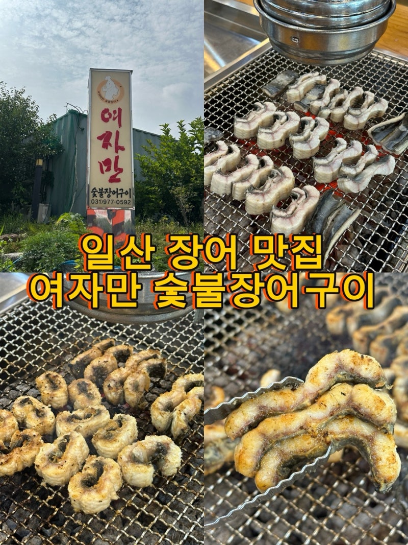 일산 가족 외식 맛집 추천! 여자만 숯불장어 일산점 가성비 장어 맛집 방문 후기