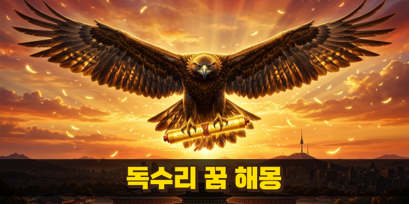 독수리 꿈 혹시 높이 날아오를 대박 길몽의 신호일까?