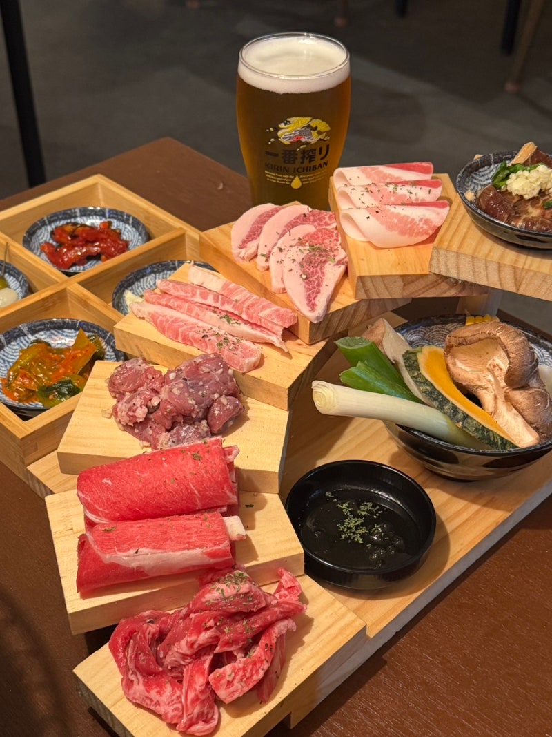 [제주/제주시청] 야끼니꾸 와사비 | 제주시청 먹자골목 근처 고기집 야끼니꾸 맛집 추천 분위....