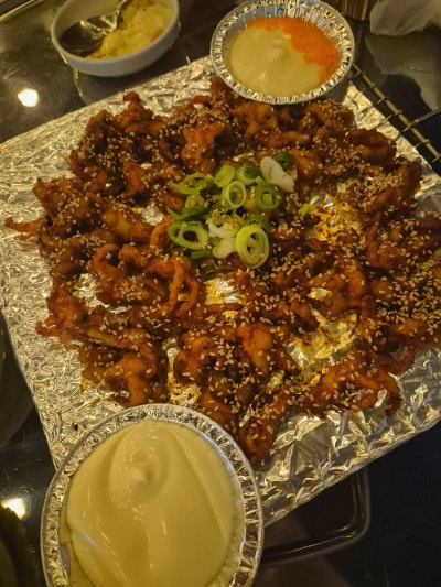 마산 댓거리 술집 하단끝집 마산경남대점, 숯불 무뼈닭발이 맛있는 경남대술집