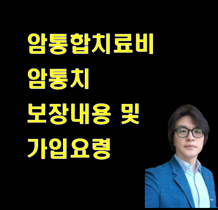 핵심치료 비급여치료 폭넓게 보장하는 암통합치료비 암통치 보장내용 및 가입요령