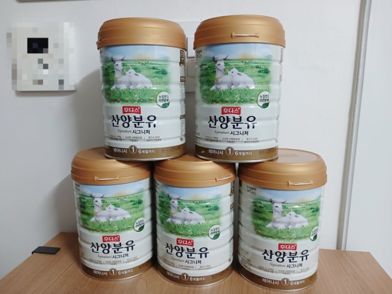 [신생아 분유 추천 ㅡ 일동 후디스 산양분유 1단계 후기]