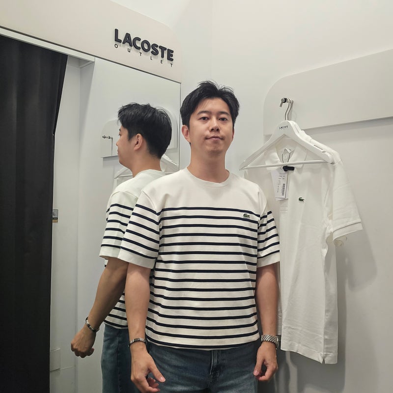 10만 이하 라코스테 반팔티 추천!  라코스테 아울렛 가격 정보