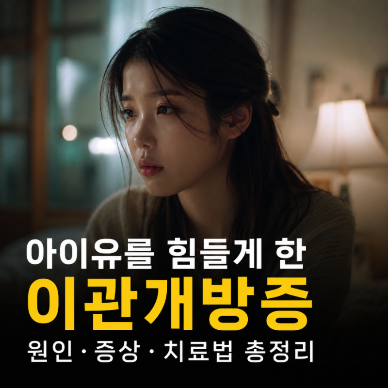 아이유가 앓고 있는 이관개방증 원인 증상, 이명과 난청 차이점