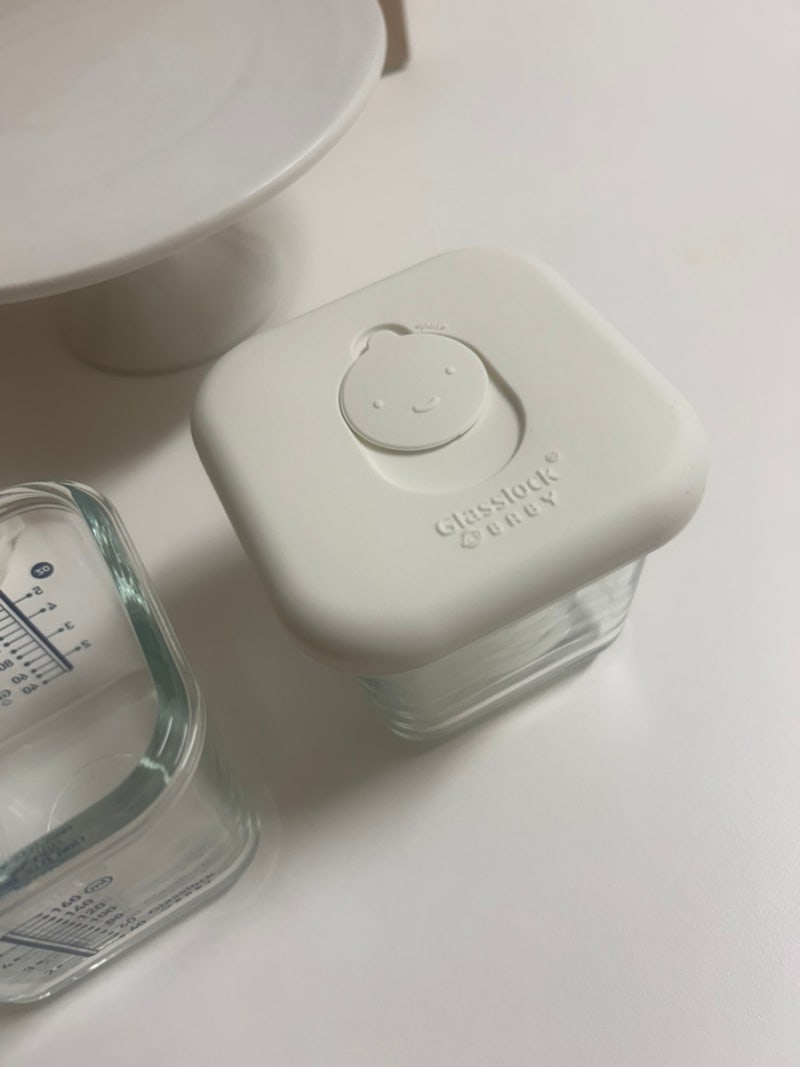 글라스락 이유식 용기 베이비 270ml 스마일캡 몇개?
