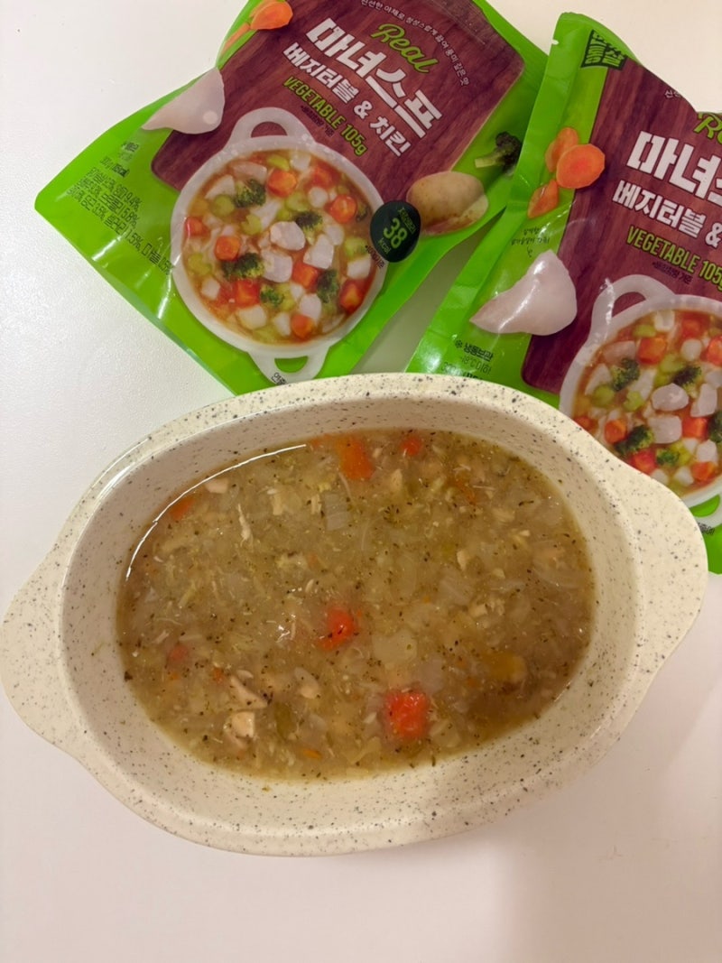 한끼통살 마녀스프 치킨맛 내돈내산｜다이어트 식단 솔직 후기