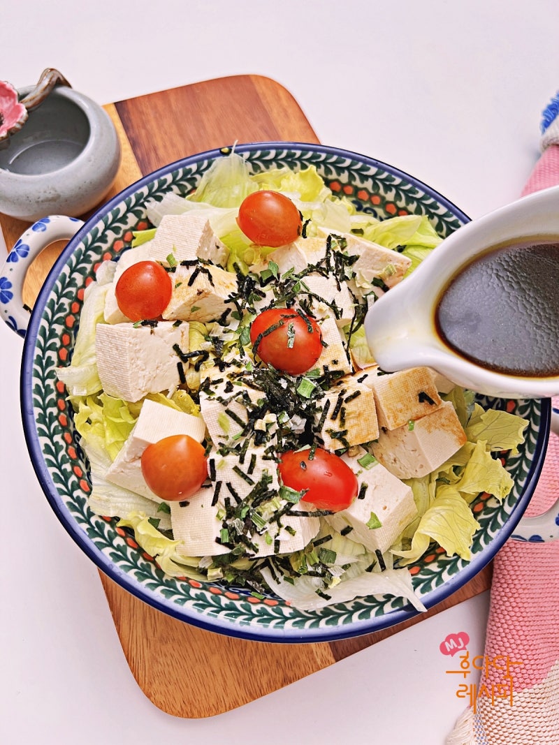 Song Hye-kyo's Diet Food: Delicious Tofu Salad Recipe & Dressing Recommendations