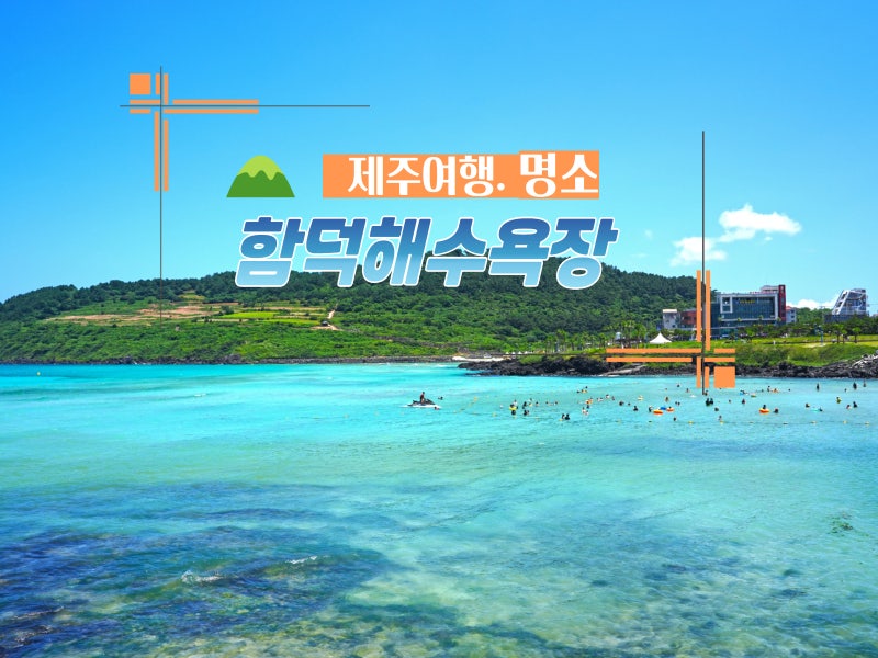 제주도 함덕해수욕장 주차 파라솔 샤워 애견동반