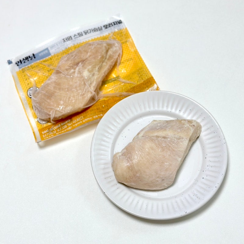 인생닭 저염 스팀 닭가슴살 오리지널 촉촉한 냉동 닭가슴살 추천 다이어트 요리