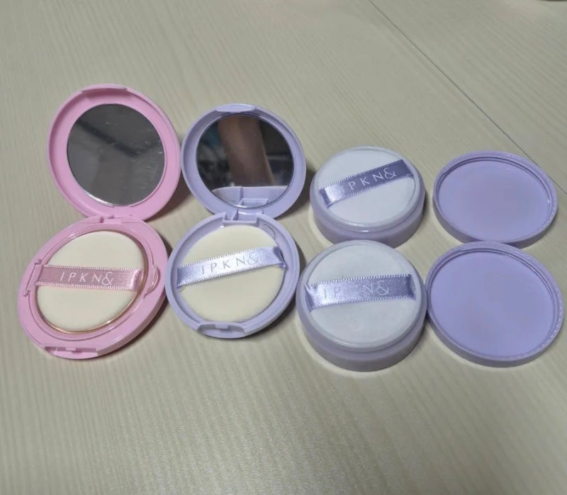 다이소 뽀송템 추천✨ 입큰 21호 팩트, 라벤더 블러 팩트, 라벤더 파우더 내돈내산 후기