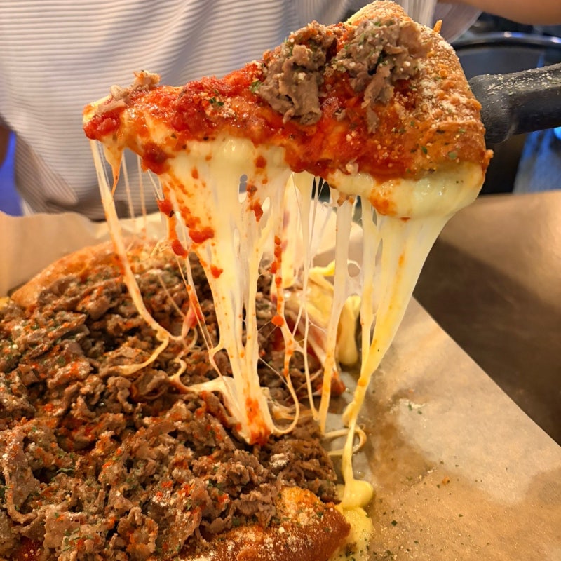 대전 둔산동 맛집 | 리골레토 시카고피자 대전시청점 주기적으로 생각나는 치즈폭탄 피자 맛....