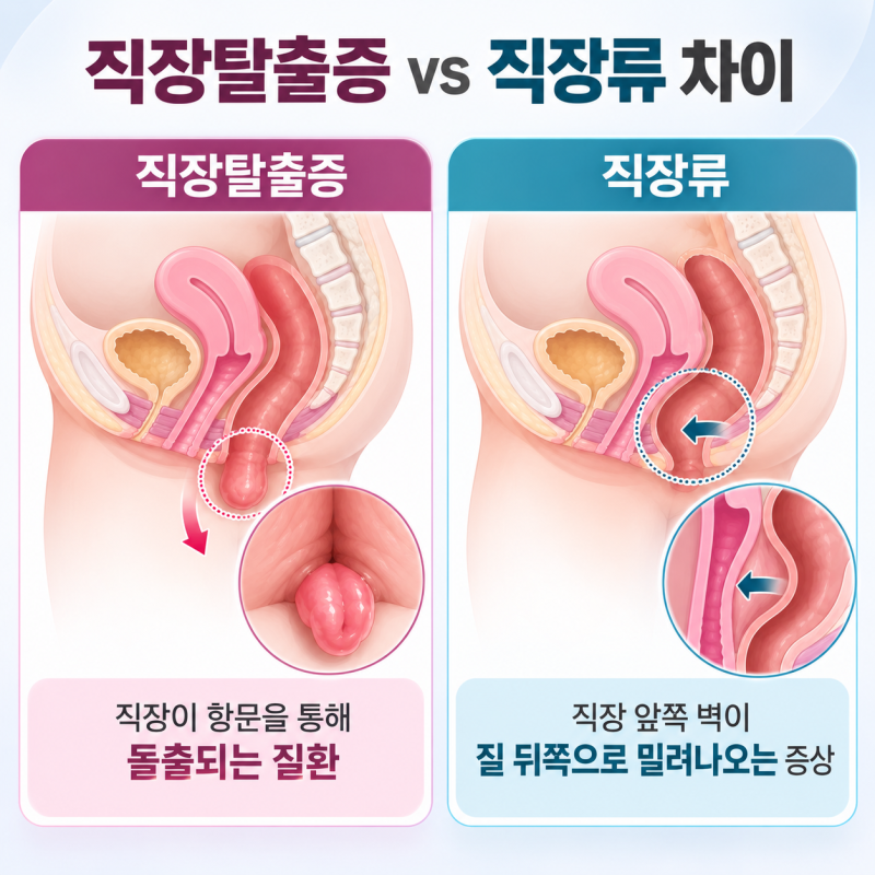 직장탈출증, 직장류 수술 비용 부터 원인까지 알려드림. 50대 부터 조심!
