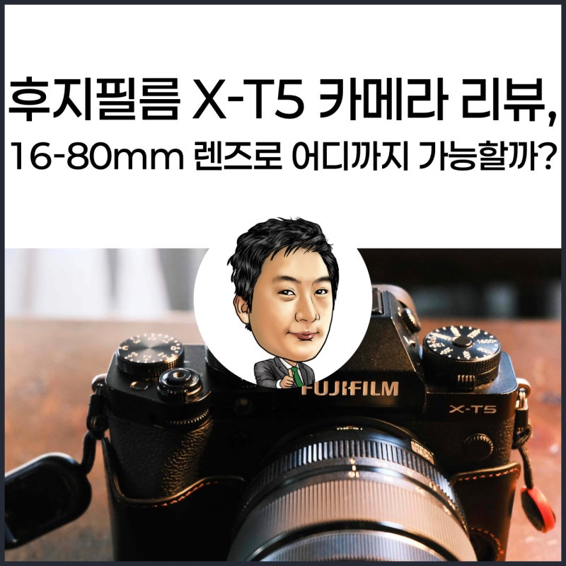 후지필름 X-T5 + XF 16-80mm 렌즈 사용기, 내 인생 최고의 카메라