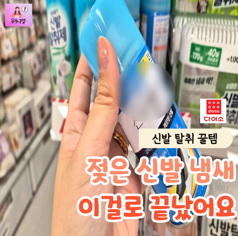 장마철 비에 젖은 신발 냄새! "다이소 신발 신발장 탈취제" 꿀템 4가지 가격 품번 총정리