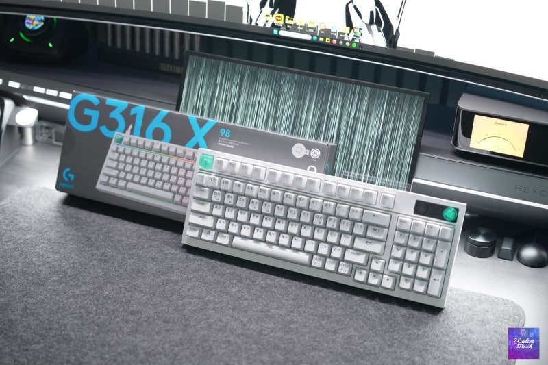 예쁘기까지 한 게이밍키보드, 로지텍 G316 X 98 리뷰