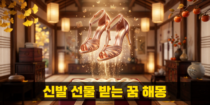 신발 선물 받는 꿈 혹시 뜻밖의 귀인을 만나는 초대박 길몽?