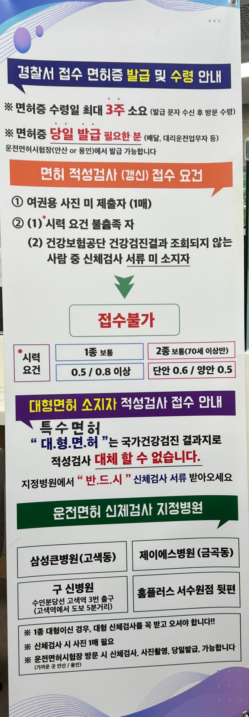 운전면허증 갱신 온라인 신청방법, IC모바일운전면허증신청발급,운전면허증 사진규격,적성....