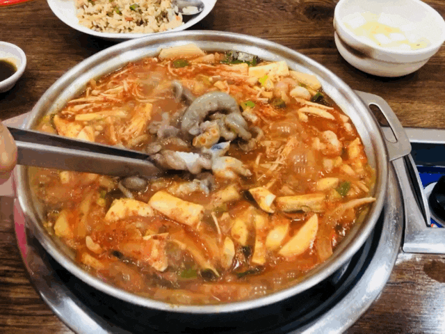 인천 송도신도시 스마트밸리맛집 맛있었던 한식집!!!.... 팔도옥 더좋은한식