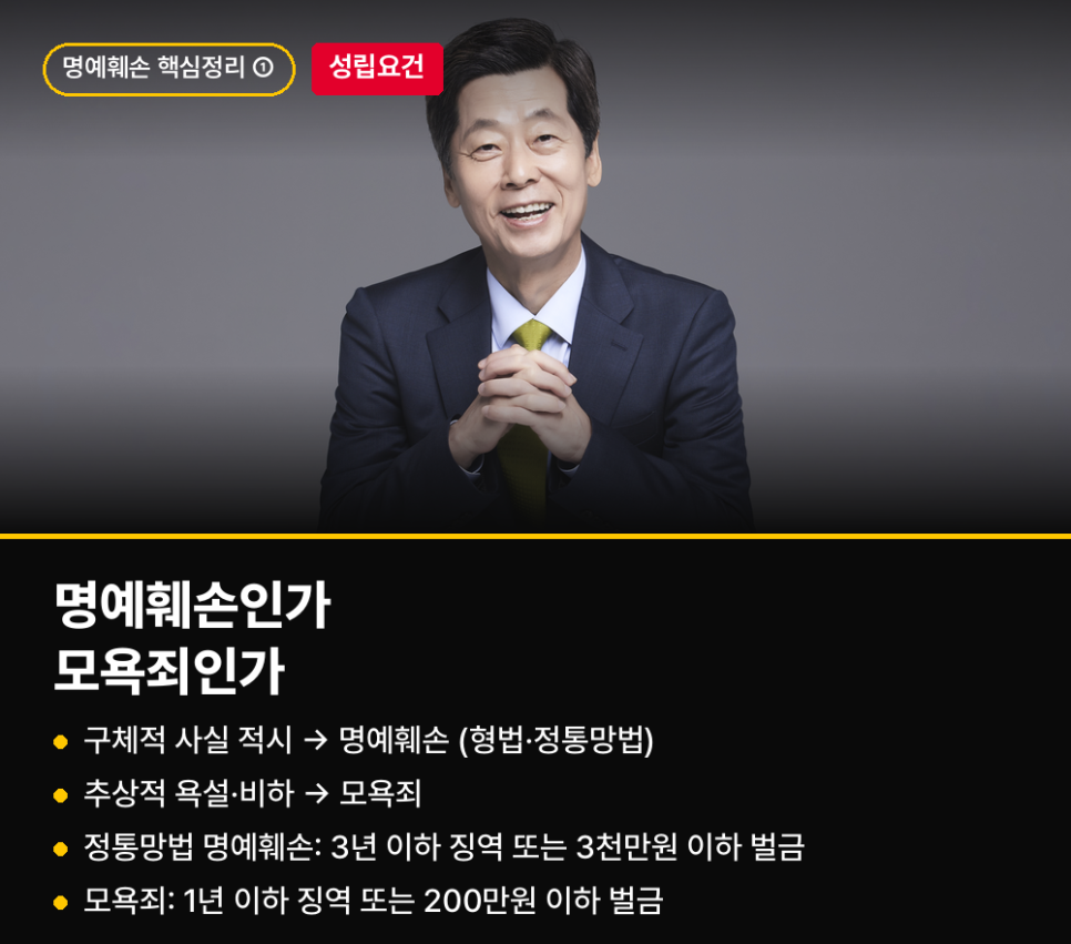 에펨코리아 디시인사이드 명예훼손 고소 당했다면 방어사례 관련 사진