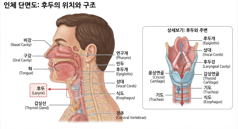 역류성 후두염과 식도염의 차이점과 공통점 & 관리법