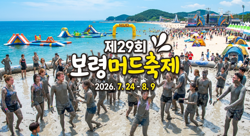 축제｜제29회 보령머드축제 행사 프로그램부터 주차안내, 예매방법, 준비물까지 한눈에 알아....