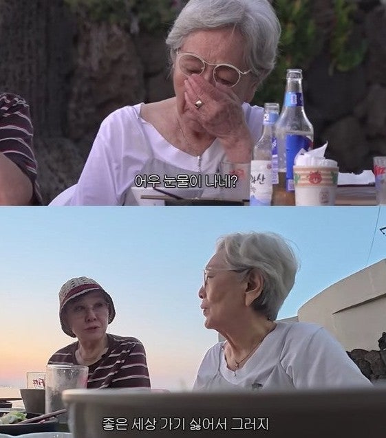 "죽음 생각 많이해, 폐 안 끼치고 가고싶다"는 88세 김영옥→83세 반효정, 할미즈 제주여행 함....