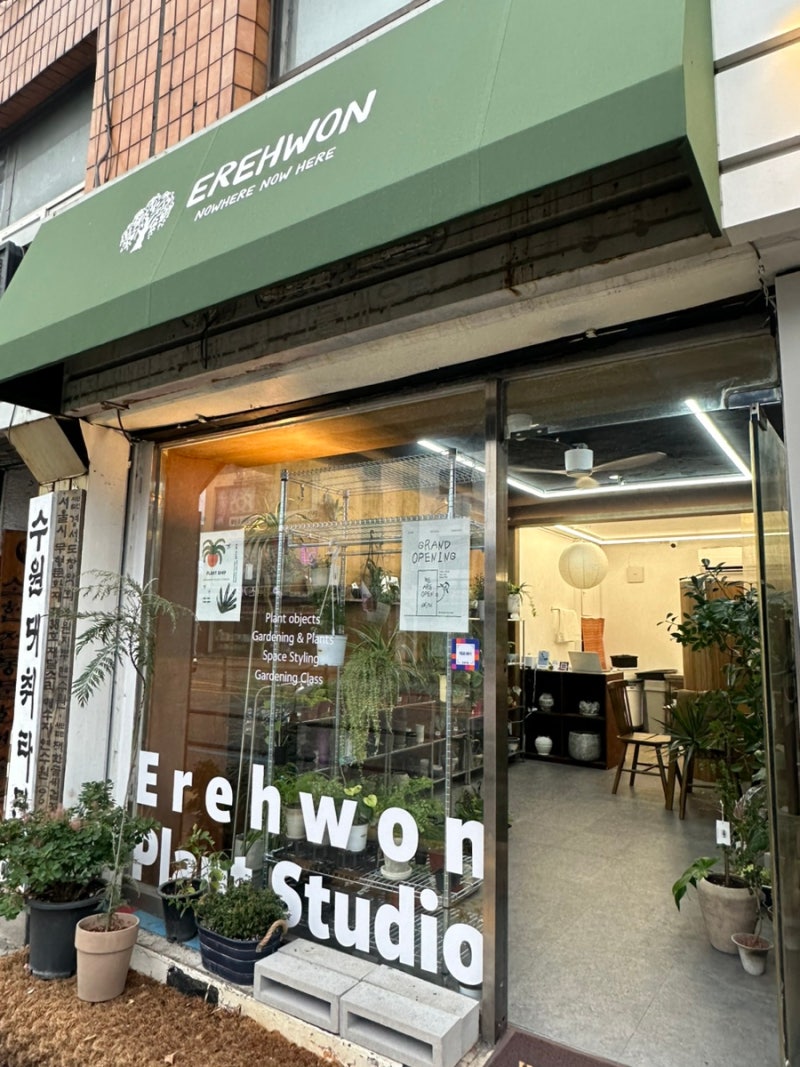 수원 행궁동 플렌테리어 식물소품샵 | 에레혼