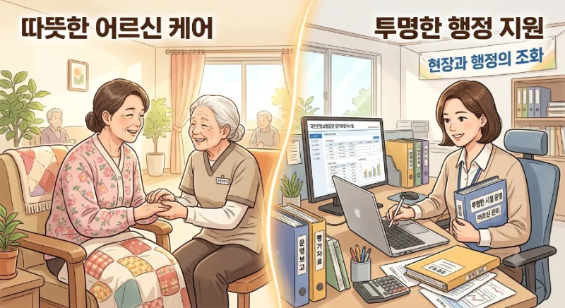 요양원 첫 월급이 한 달 뒤에 나온다고? 익월 25일 급여일의 비밀. (feat. 검단 오류동 노블레스....