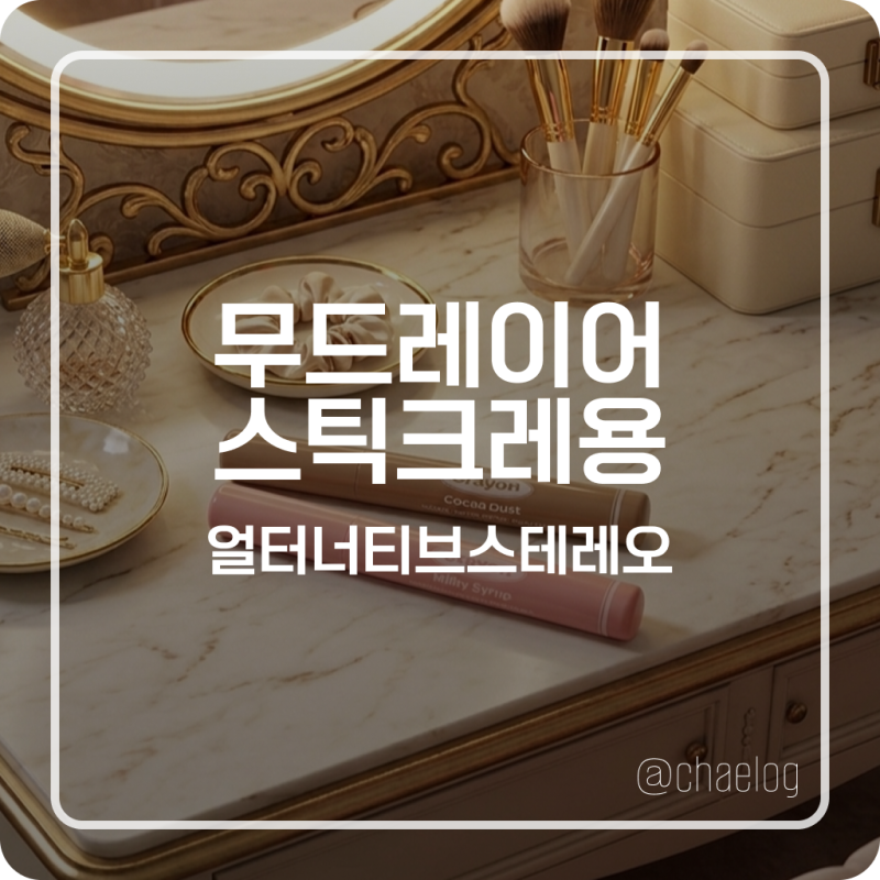 [올영추천] 얼터너티브스테레오 무드 레이어 스틱 크레용으로 오버립 쉐딩까지 사용 후기