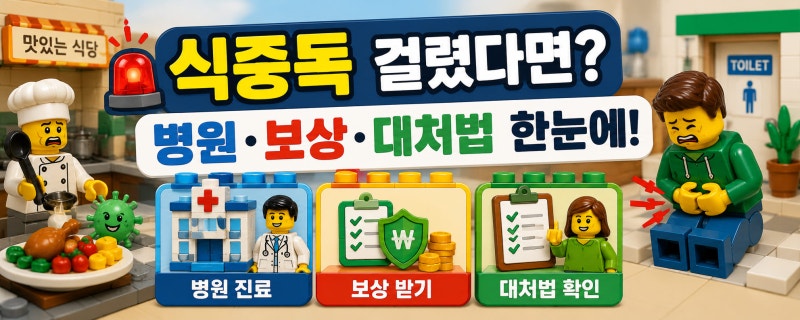 여름철 식중독 증상부터 대처법, 식당 보상까지 한 번에 정리!