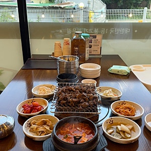포천허브아일랜드맛집 강경불고기 송우리점 놀이방
