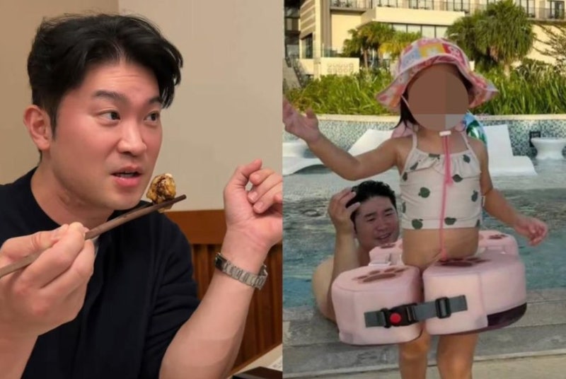 최자 딸 뒤에서 넋 나간 저 표정, 사실 2024년 3월생 딸을 둔 아빠라면 100% 아는 장면입니다