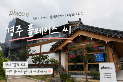 경주 카페 플레이스 씨 후기｜돌잔치까지 예약하게 만든 감성 공간