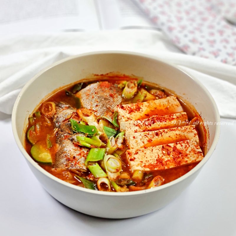 밥도둑 매운탕 양념 레시피 제철 맞은 민어 요리 만들기