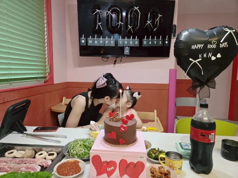 가평 망고키즈풀빌라 32개월 아기 1000일 기념 가족여행