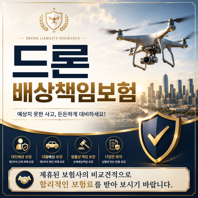 드론 배상책임 보험