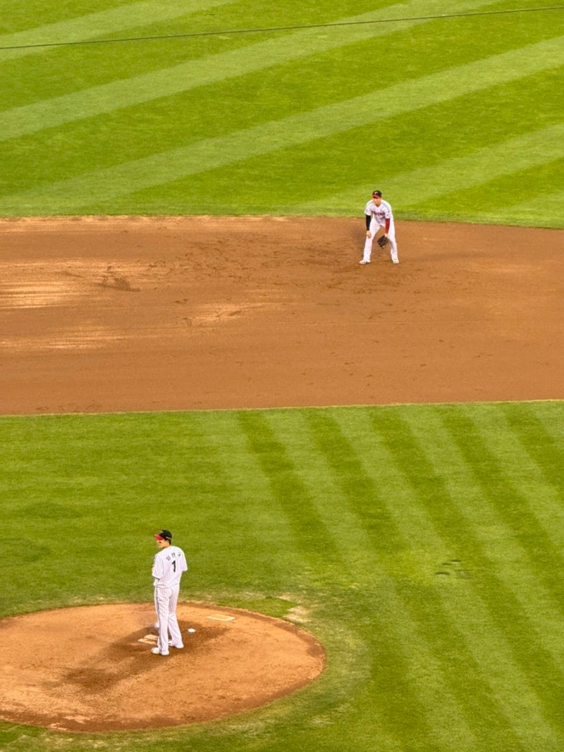 잠실야구장 7/17-18 엘지트윈스 VS KT위즈 경기 직관 후기 ☠️☠ (1루 레드석 204블록 16열/1루 네....