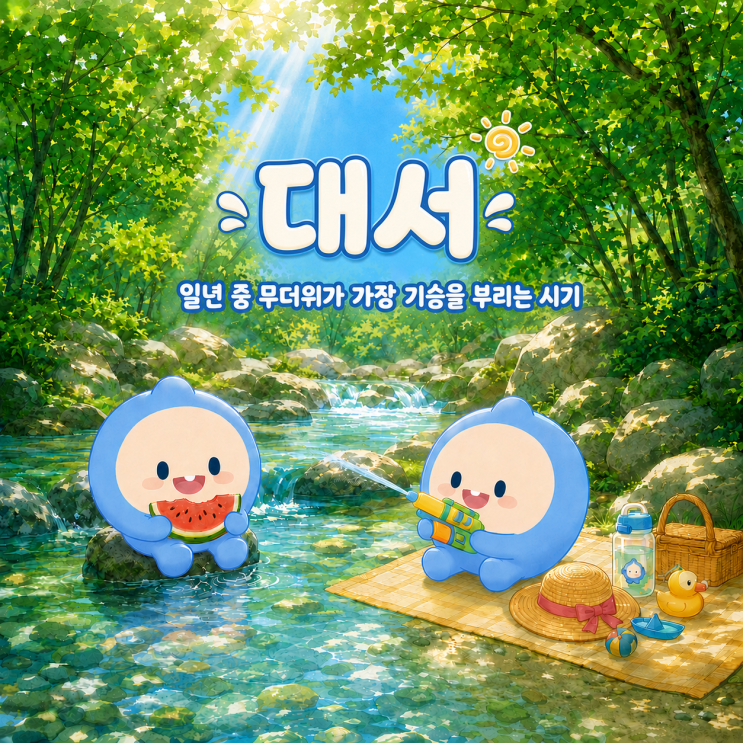 <b>대서</b>의 날씨는? (큰 더위 '<b>대서</b>')